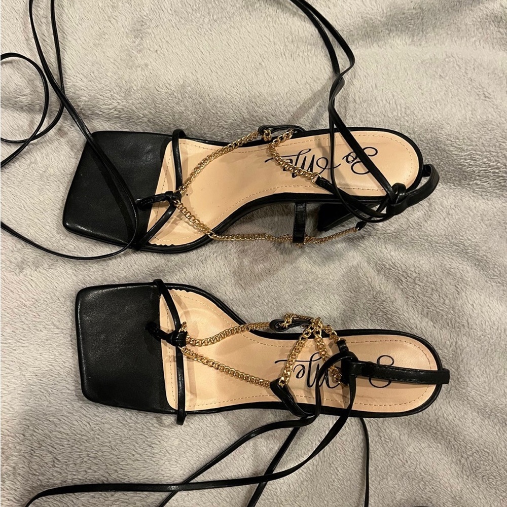 Black heels
